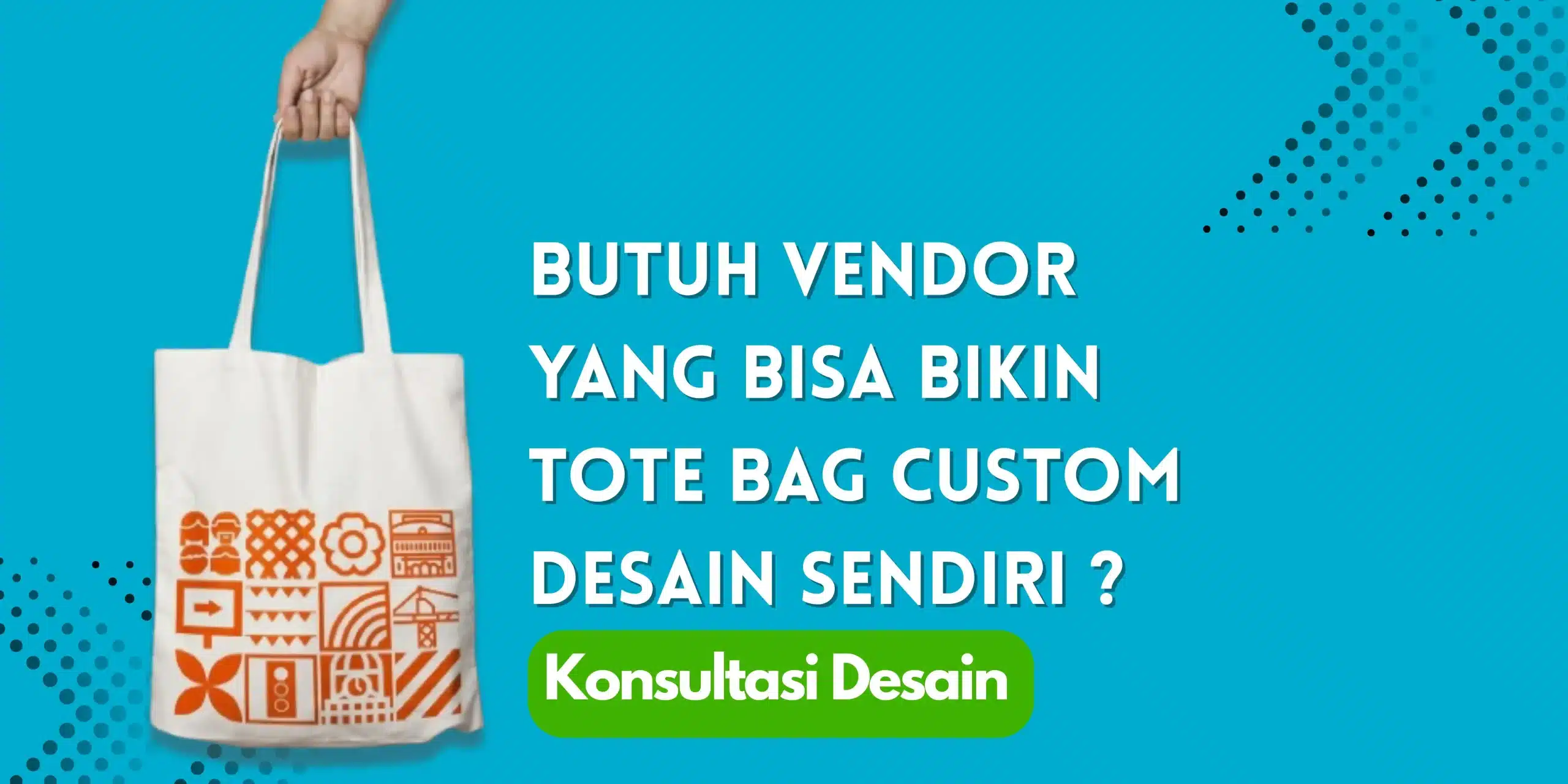 Vendor tote bag